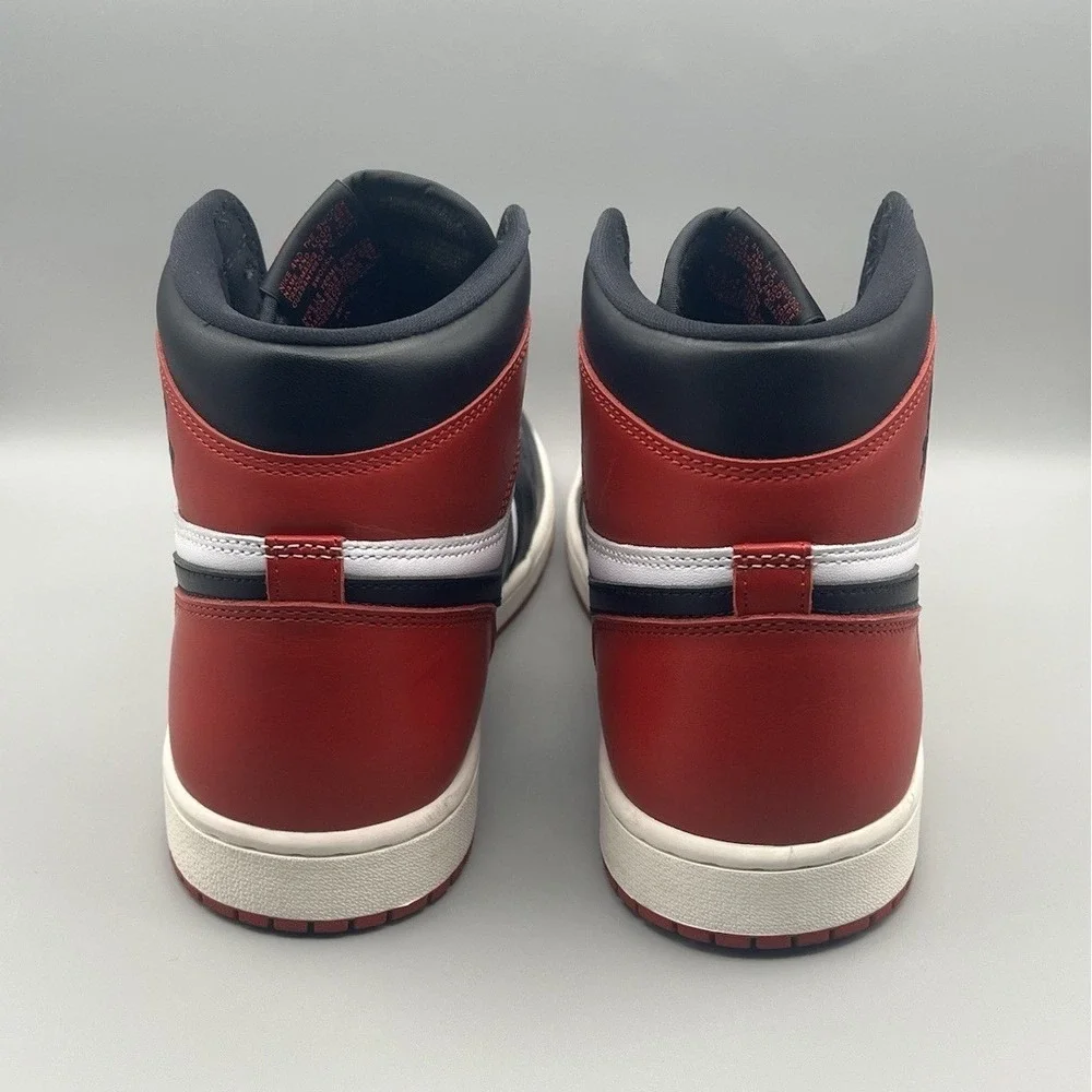 Nike Air Jordan 1 Retro OG High Black Toe Reimagined - Men's Size 11 USED